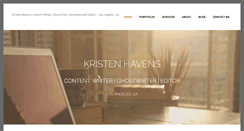 Desktop Screenshot of kristenhavens.com